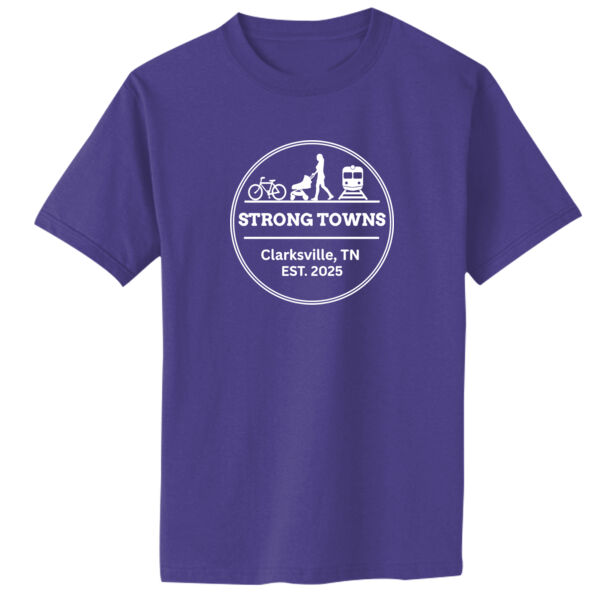 Clarksville Strong Towns - Toddler Core Cotton Tee Thumbnail
