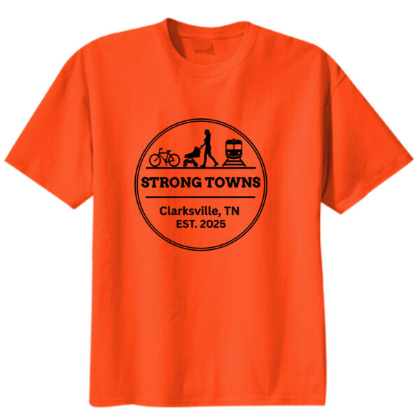 Clarksville Strong Towns - Youth Core Blend Tee Thumbnail