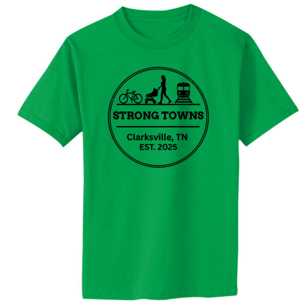 Clarksville Strong Towns - Toddler Core Cotton Tee Thumbnail